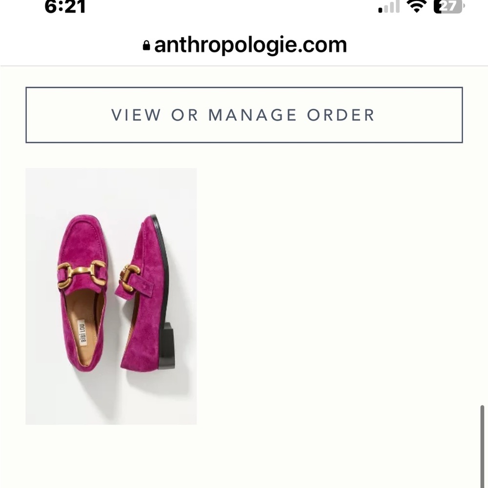 Bibi lou zagreb from anthropologie in purple loafer size 41 us 10 women’s